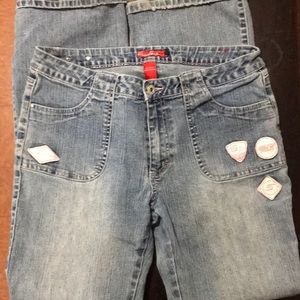 South Pole Super Fly Vintage patch Jeans